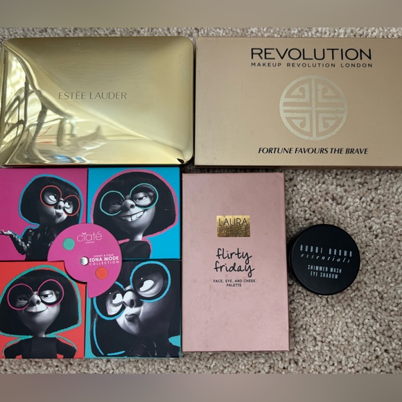 Geller palletRevolution palletEstee Lauder pallet Ciaté pallet Bobbi Brown